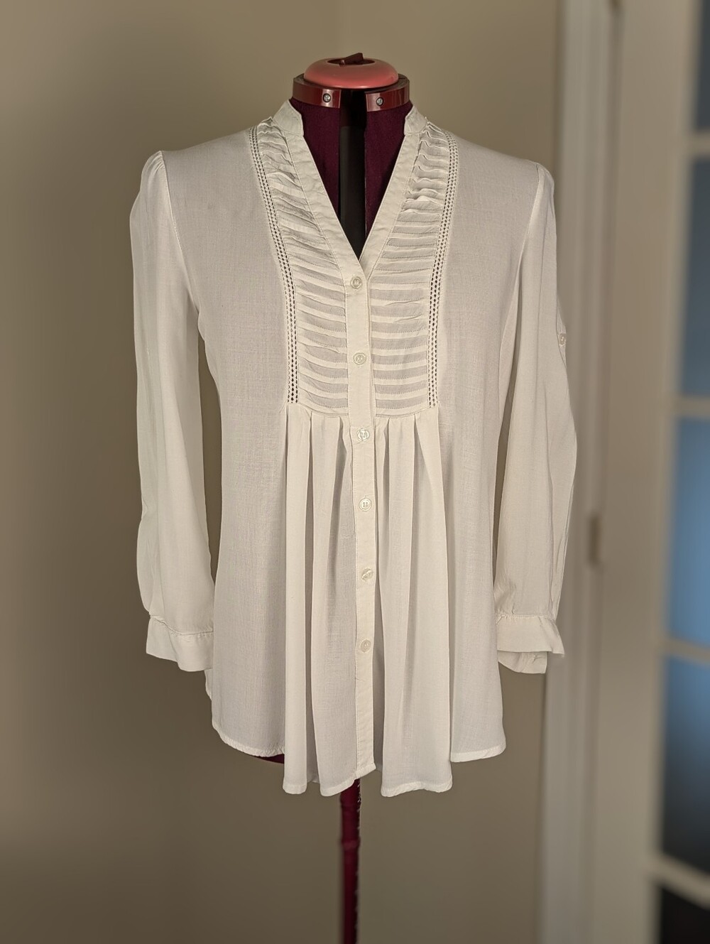 Viscose White Tunique